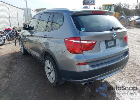 2014 BMW X3 xDrive35I z USA, uszkodzony, nr VIN 5UXWX7C50E0E75081